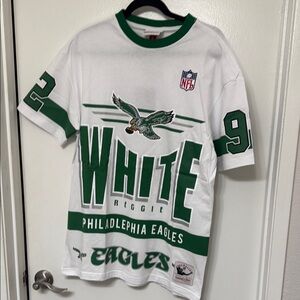 NWT Reggie White Philadelphia Eagles Throwback T Shirt